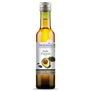 OLEJ Z MIĄŻSZU AWOKADO TŁOCZONY NA ZIMNO BIO 250 ml - BIO PLANETE
