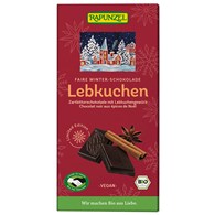 CZEKOLADA GORZKA Z PRZYPRAWĄ DO PIERNIKA BIO 80 g - RAPUNZEL (PRODUKT SEZONOWY)