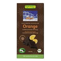 CZEKOLADA GORZKA Z POMARAŃCZĄ BIO 80 g - RAPUNZEL (PRODUKT SEZONOWY)