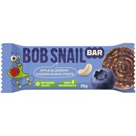 BATON JABŁKO - BORÓWKA - ORZECHY NERKOWCA BEZ DODATKU CUKRÓW 35 g - BOB SNAIL