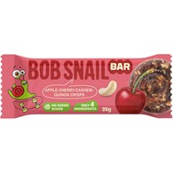 BATON JABŁKO - WIŚNIA - ORZECHY NERKOWCA BEZ DODATKU CUKRÓW 35 g - BOB SNAIL