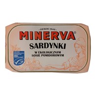 SARDYNKI MSC W BIO SOSIE POMIDOROWYM 120 g - MINERVA