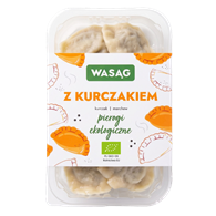 PIEROGI Z KURCZAKIEM BIO 400 g - WASĄG (NA ZAMÓWIENIE)