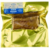 JESIOTR WĘDZONY POLĘDWICA (około 0,20 kg) - SMOLIN FISH (NA ZAMÓWIENIE)