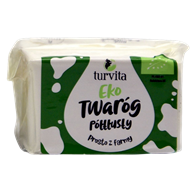 TWARÓG PÓŁTŁUSTY BIO (około 0,25 kg) - TURVITA