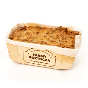 #PASZTET Z ŻURAWINĄ BIO (około 0,20 kg) - FARMY ROZTOCZA (NA ZAMÓWIENIE)