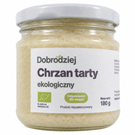 CHRZAN TARTY BIO 180 g - DOBRODZIEJ