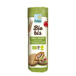 CIASTKA MARKIZY ORKISZOWE Z KREMEM KAKAOWO - ORZECHOWYM FAIR TRADE BIO 320 g - PURAL (BIO BIS)