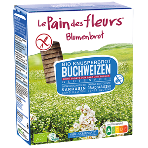 PIECZYWO CHRUPKIE PROTEINOWE GRYCZANE BEZ DODATKU SOLI I CUKRU BEZGLUTENOWE BIO 150 g - LE PAIN DES FLEURS
