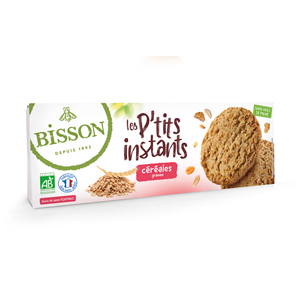 CIASTKA ZBOŻOWE Z SEZAMEM BIO 150 g - BISSON