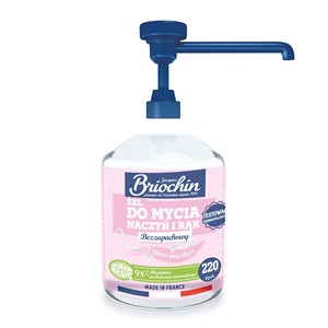 ŻEL DO MYCIA NACZYŃ I RĄK NA BAZIE MYDŁA MARSYLSKIEGO ECO 500 ml - BRIOCHIN