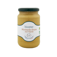 MUSZTARDA Z 6 PRZYPRAWAMI BIO 350 g - BIOSTER