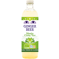 PIWO IMBIROWE O SMAKU MIĘTY I LIMONKI BEZALKOHOLOWE FAIR FOR LIFE BIO 750 ml - KARMA