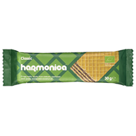 WAFELEK Z SAMOPSZY Z KREMEM MLECZNO - KAKAOWYM BIO 30 g - HARMONICA