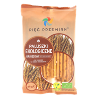 PALUSZKI ORKISZOWE PEŁNOZIARNISTE BIO 45 g - PIĘĆ PRZEMIAN