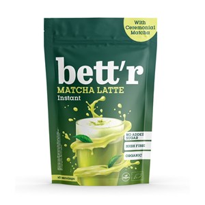 MATCHA LATTE BEZ DODATKU CUKRÓW BIO 200 g - BETT'R