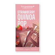 TABLICZKA KAKAOWA TRUSKAWKA - QUINOA BEZGLUTENOWA BIO 60 g - BENJAMISSIMO