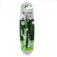 SZCZOTECZKA DO ZĘBÓW DLA DZIECI 6900 SUPER MIĘKKA ZIELONA DINOZAUR - NORDICS