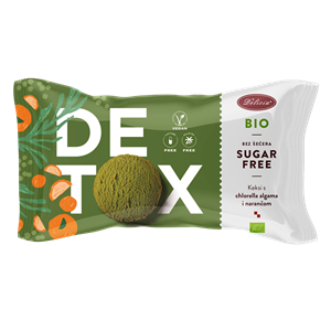 CIASTKA Z CHLORELLĄ I SKÓRKĄ POMARAŃCZY DETOX BEZ CUKRU BIO (2 szt.) 34 g - DELICIA