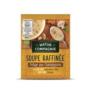 ZUPA KREM Z GRZYBÓW BEZ DODATKU CUKRÓW BIO 40 g - NATUR COMPAGNIE