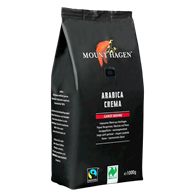 KAWA ZIARNISTA ARABICA 100 % CREMA FAIR TRADE BIO 1 kg - MOUNT HAGEN