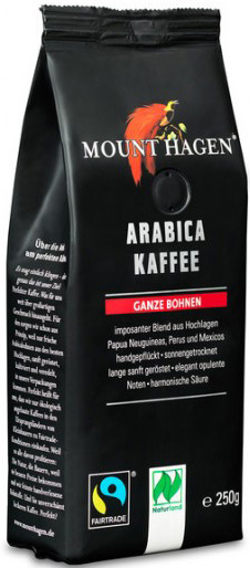 Kawa ziarnista arabica 100 % fair trade bio 250 g