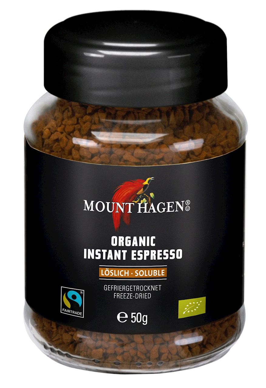 Kawa rozpuszczalna liofilizowana arabica/robusta espresso fair trade bio 50 g