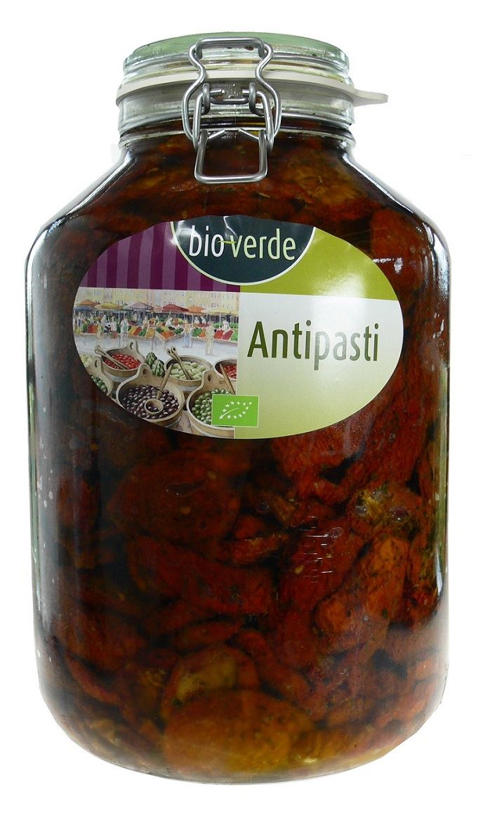 Pomidory suszone na słońcu w oleju bio 4,75 kg (słoik)