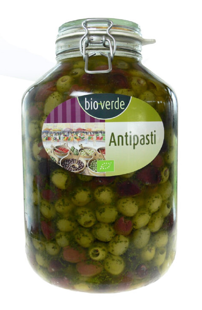 Oliwki mix bez pestek bio 4,55 kg (słoik)