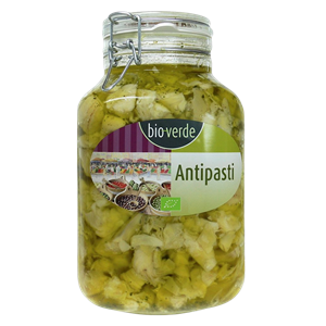 KARCZOCHY SERCA Z ZIOŁAMI W OLEJU BIO 2,9 kg (SŁOIK) - BIO VERDE