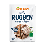 ZAKWAS CHLEBOWY ŻYTNI W PŁYNIE BIO 150 g - BIOVEGAN