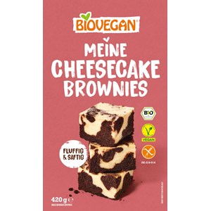 MIESZANKA NA SERNIKOBROWNIE BEZGLUTENOWA BIO 420 g - BIOVEGAN