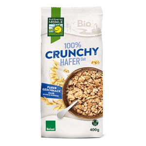 CRUNCHY OWSIANE BIO 400 g - BOHLSENER MUEHLE