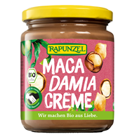 KREM Z ORZECHÓW MAKADAMIA BIO 250 g - RAPUNZEL
