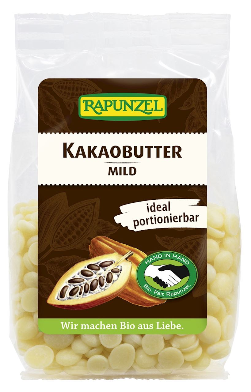Tłuszcz kakaowy w krążkach bio 100 g