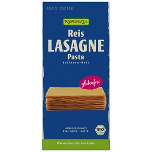 MAKARON (RYŻOWY RAZOWY) LASAGNE BEZGLUTENOWY BIO 250 g - RAPUNZEL
