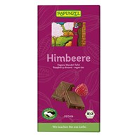 TABLICZKA KAKAOWA MIGDAŁY - MALINA BIO 100 g - RAPUNZEL