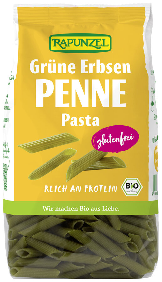 Makaron proteinowy (z groszku zielonego) penne bezglutenowy bio 300 g