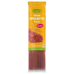 MAKARON PROTEINOWY (Z SOCZEWICY ŻÓŁTEJ) SPAGHETTI BIO 250 g - RAPUNZEL