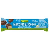 BATONIKI MARCEPANOWE Z MIODEM W CZEKOLADZIE MLECZNEJ BIO 50 g - RAPUNZEL