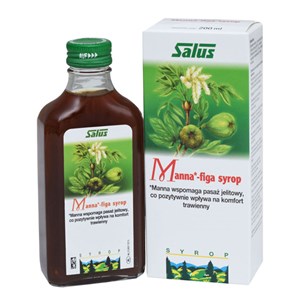 SYROP JESION MANNOWY - FIGA BEZGLUTENOWY 200 ml - SALUS