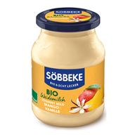 JOGURT KREMOWY MANGO - WANILIA BIO 500 g (SŁOIK) - SOBBEKE