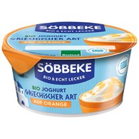JOGURT TYPU GRECKIEGO Z POMARAŃCZĄ IO 150 g - SOBBEKE