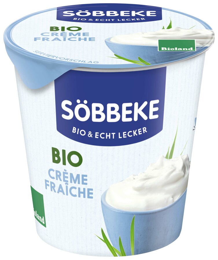 Śmietana kremowa kwaśna (30 % tłuszczu) bio 150 g