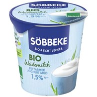 JOGURT NATURALNY 1,5 % BIO 150 g - SOBBEKE