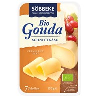SER GOUDA PLASTRY BIO 150 g - SOBBEKE