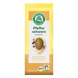 PIEPRZ CZARNY MIELONY BIO 50 g - LEBENSBAUM