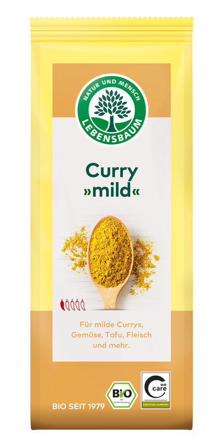 Curry łagodne bio 50 g