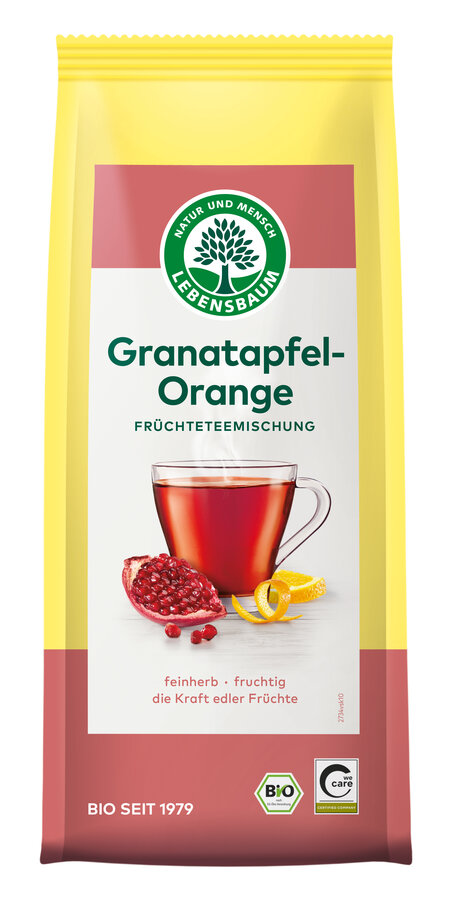 Herbatka granat - pomarańcza bio 75 g