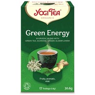 HERBATA ZIELONA ENERGIA (GREEN ENERGY) BIO (17 x 1,8 g) 30,6 g - YOGI TEA